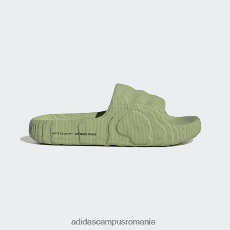 adidas campus romania lime adilette 22 sandale adidas unisex lămâie verde J266N24029