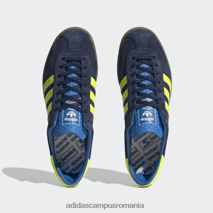 adidas campus romania night indigo hochelaga spzl adidas unisex pasăre indigo de noapte/galben/albastru J266N2333