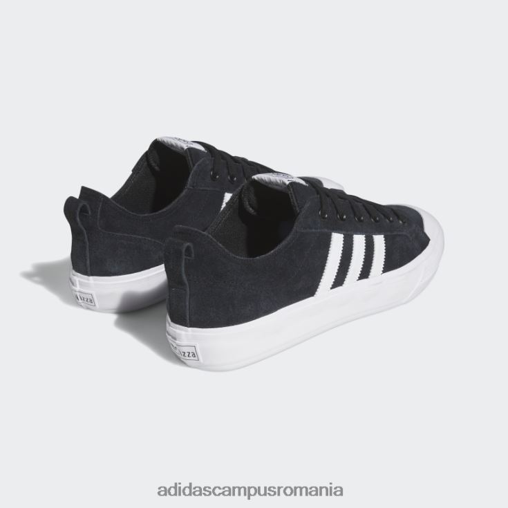 adidas campus romania nizza low adv pantofi negri unisex alb negru J266N23950