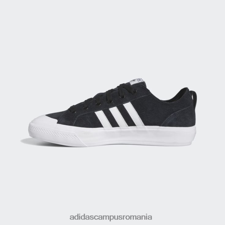 adidas campus romania nizza low adv pantofi negri unisex alb negru J266N23950