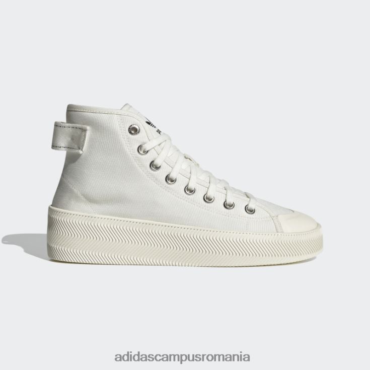 adidas campus romania nizza parley pantofi albi unisex alb J266N2524