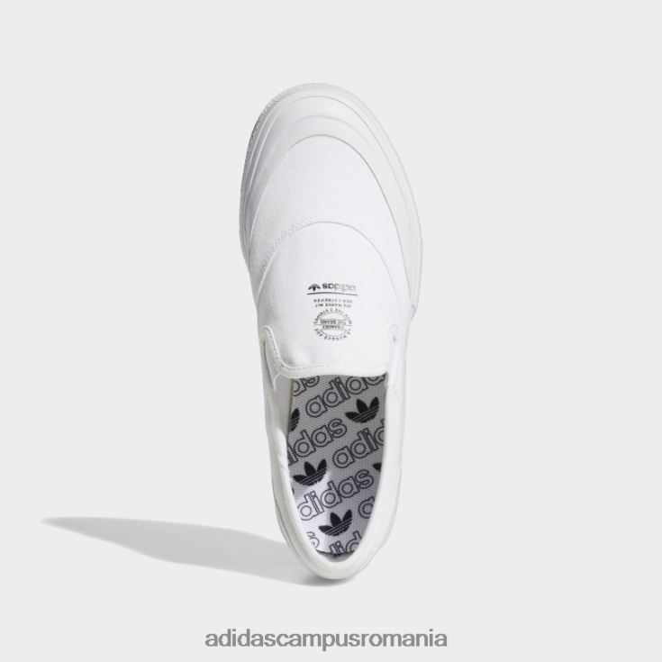 adidas campus romania nizza rf pantofi albi unisex alb negru J266N24592