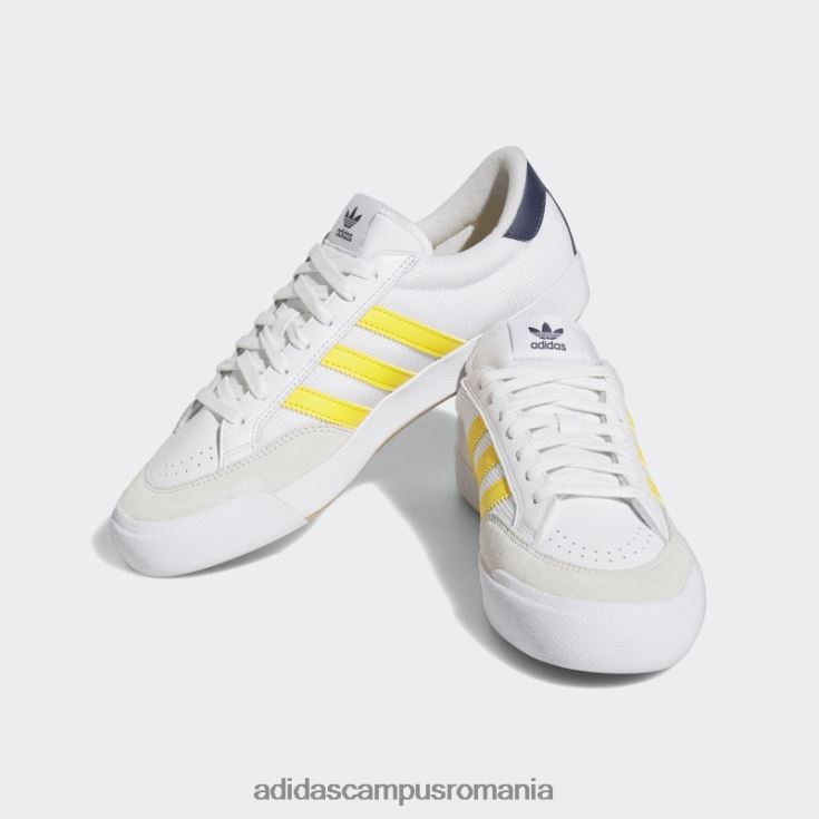 adidas campus romania nora pantofi aurii unisex alb/auriu/marin J266N212811