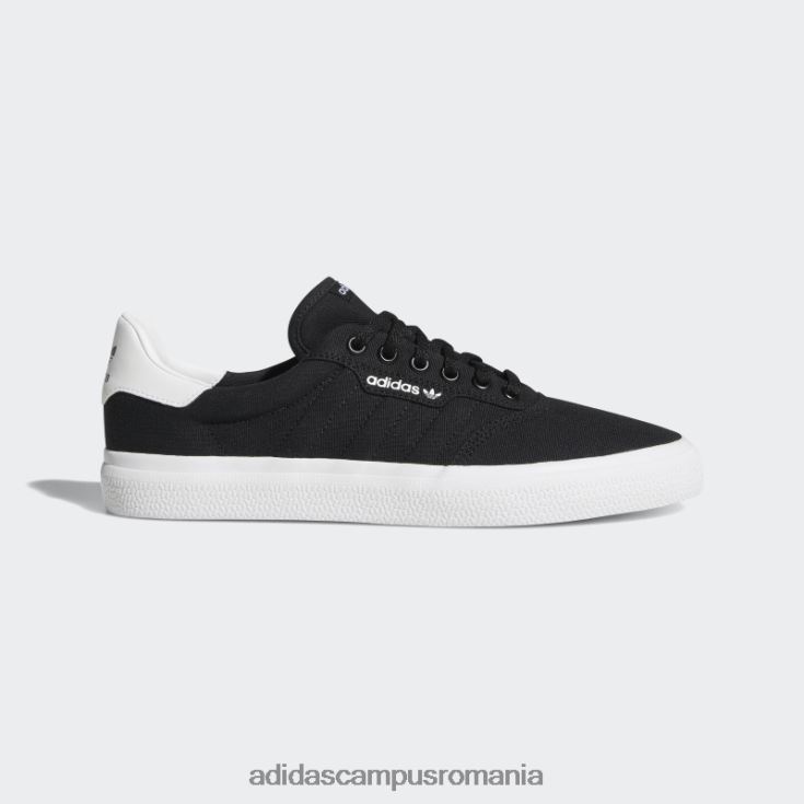 adidas campus romania pantofi 3mc vulc albi unisex alb negru J266N24761