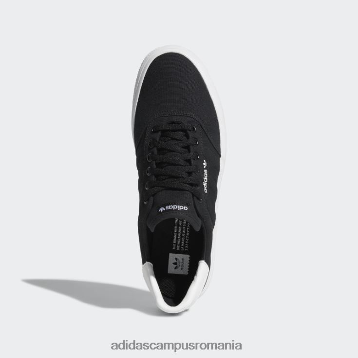 adidas campus romania pantofi 3mc vulc albi unisex alb negru J266N24761