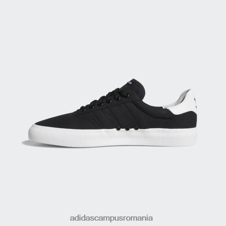 adidas campus romania pantofi 3mc vulc albi unisex alb negru J266N24761