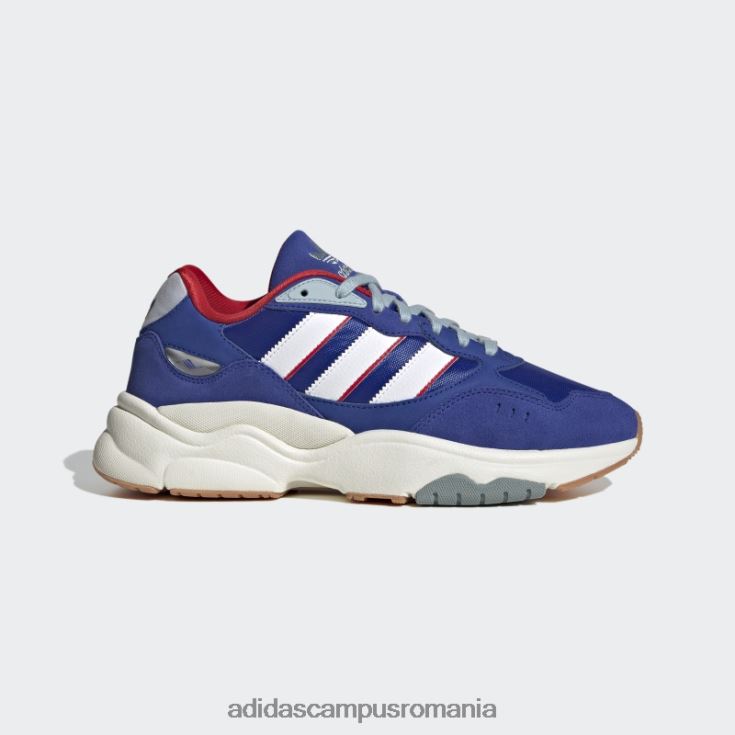 adidas campus romania pantofi albaștri retropy f90 unisex albastru/alb/stacojiu J266N212700