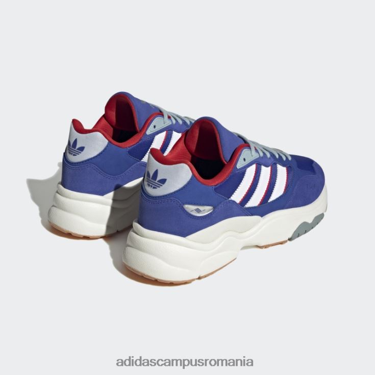 adidas campus romania pantofi albaștri retropy f90 unisex albastru/alb/stacojiu J266N212700