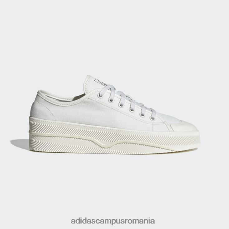 adidas campus romania pantofi albi nizza 2 adidas unisex alb J266N212777