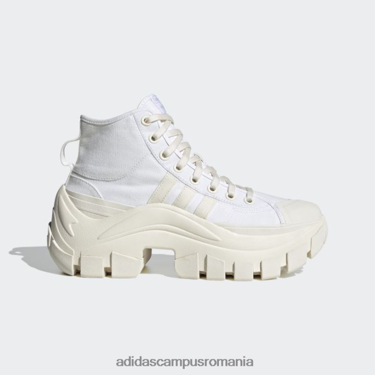 adidas campus romania pantofi albi nizza hi xy22 unisex alb/gri J266N24589