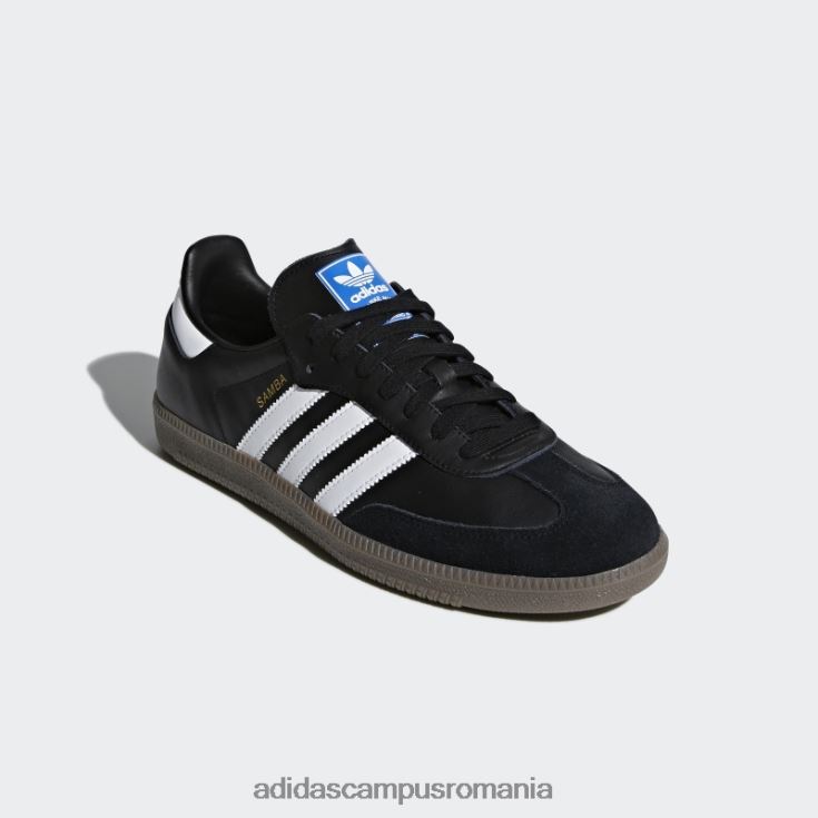 adidas campus romania pantofi albi samba og unisex negru/alb/gumă J266N24470
