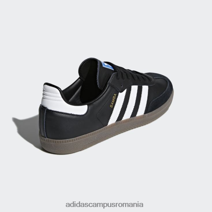 adidas campus romania pantofi albi samba og unisex negru/alb/gumă J266N24470
