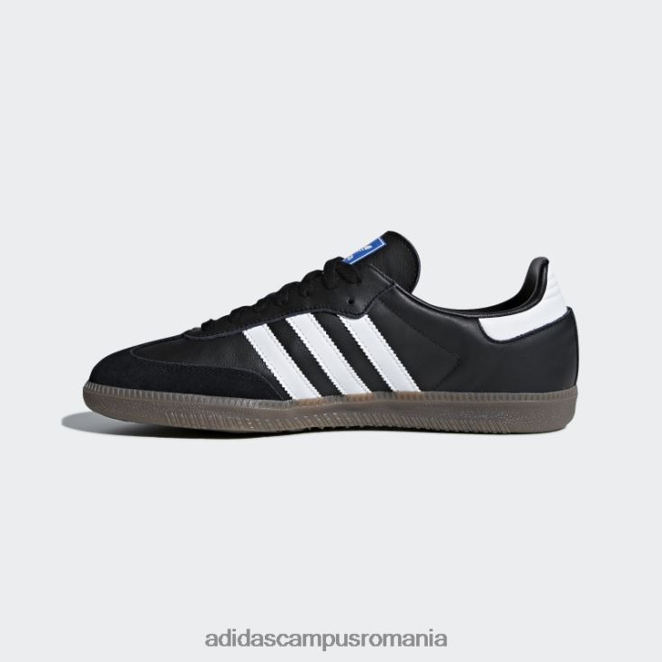 adidas campus romania pantofi albi samba og unisex negru/alb/gumă J266N24470