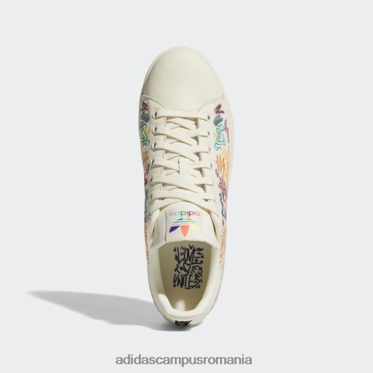 adidas campus romania pantofi albi stan smith pride adidas unisex alb J266N24521