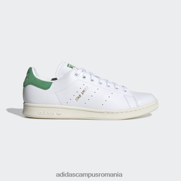 adidas campus romania pantofi albi stan smith unisex alb/verde J266N216345