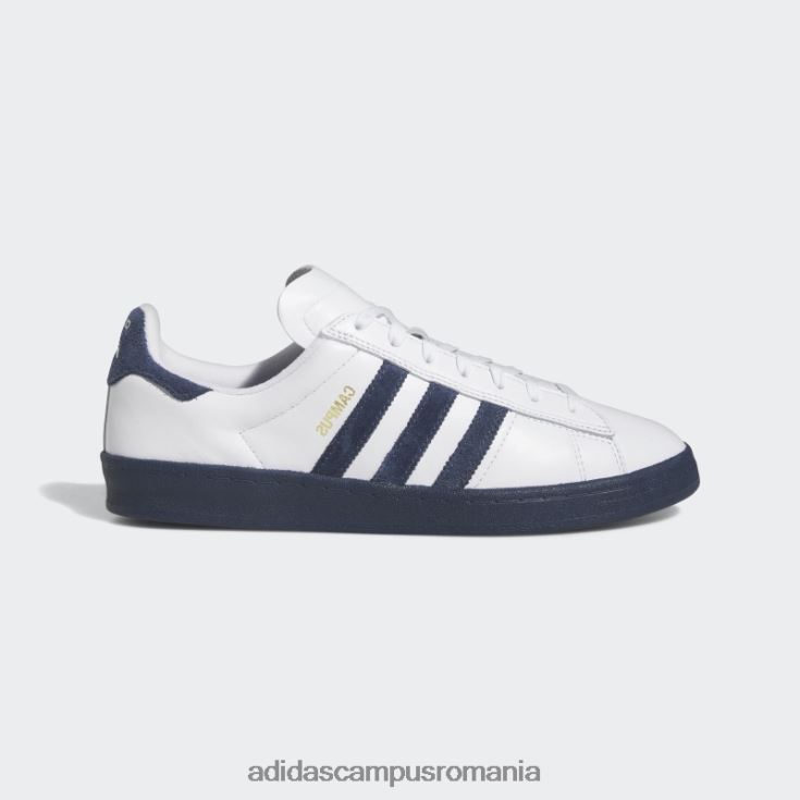 adidas campus romania pantofi campus adv alb adidas unisex pasăre albă/marine/albastru J266N24146