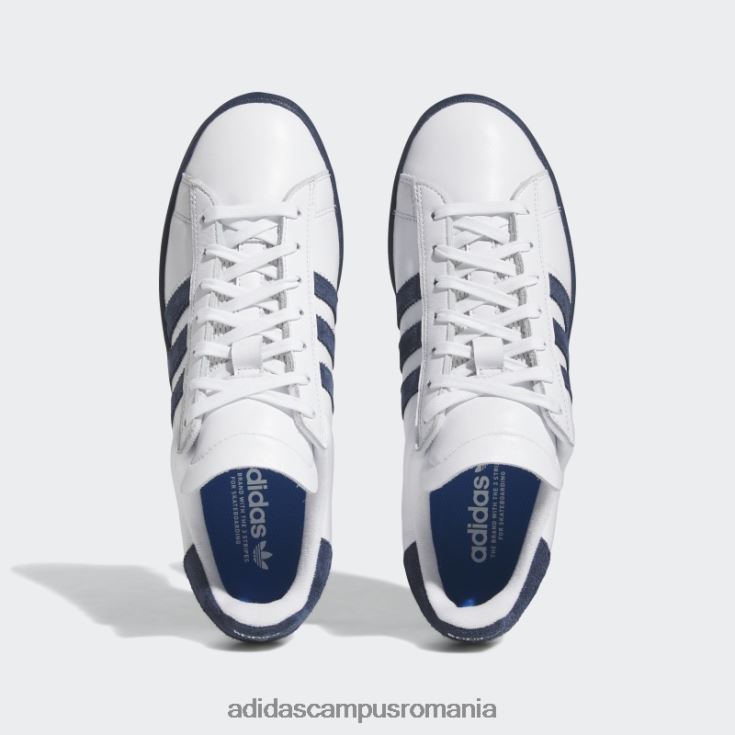 adidas campus romania pantofi campus adv alb adidas unisex pasăre albă/marine/albastru J266N24146