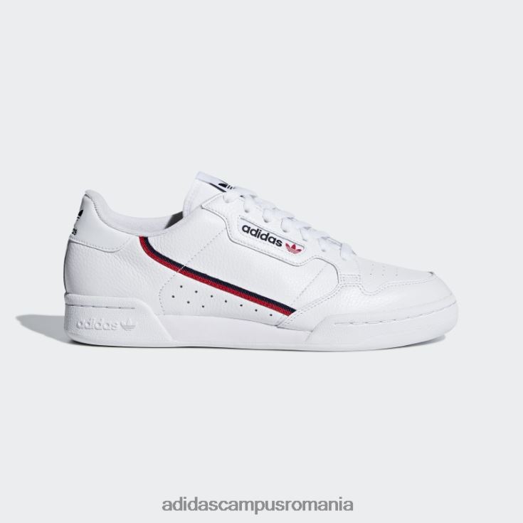 adidas campus romania pantofi continental 80 bleumarin fierbinte unisex alb/stacojiu/marin J266N212215