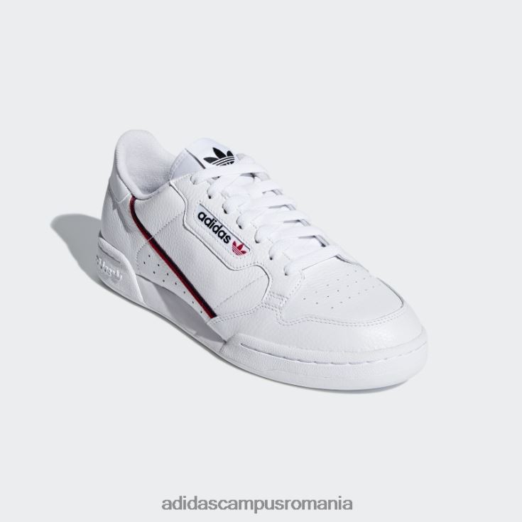 adidas campus romania pantofi continental 80 bleumarin fierbinte unisex alb/stacojiu/marin J266N212215