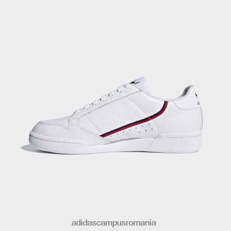 adidas campus romania pantofi continental 80 bleumarin fierbinte unisex alb/stacojiu/marin J266N212215