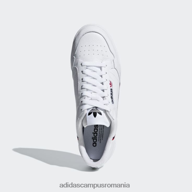 adidas campus romania pantofi continental 80 bleumarin unisex alb/stacojiu/marin J266N26