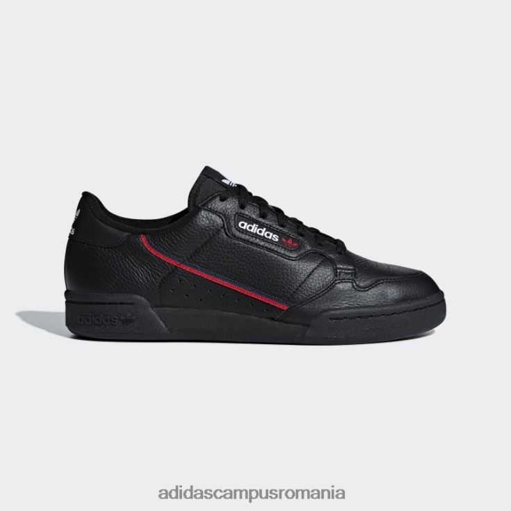 adidas campus romania pantofi continental 80 negri unisex negru / stacojiu / bleumarin J266N212386