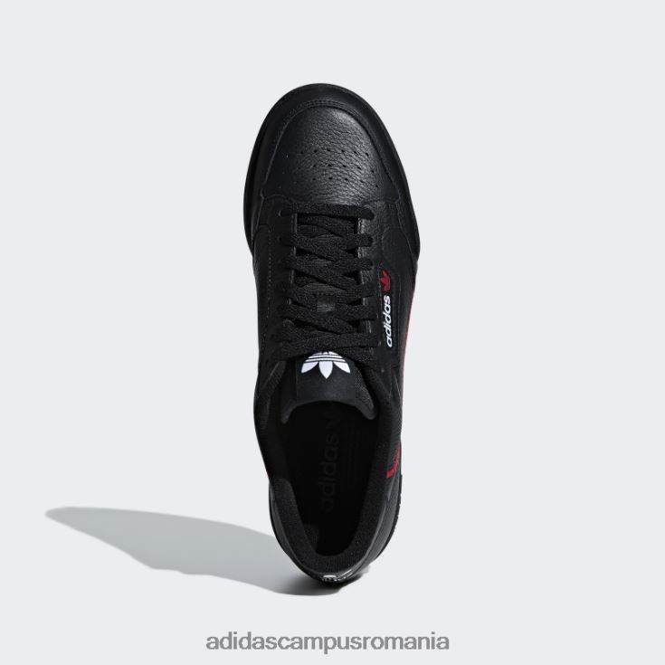 adidas campus romania pantofi continental 80 negri unisex negru / stacojiu / bleumarin J266N212386