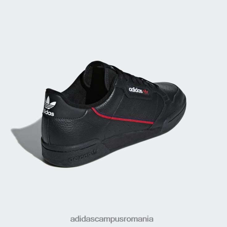adidas campus romania pantofi continental 80 negri unisex negru / stacojiu / bleumarin J266N212386