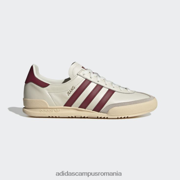 adidas campus romania pantofi de blugi albi unisex alb/nisip/visiniu J266N212803
