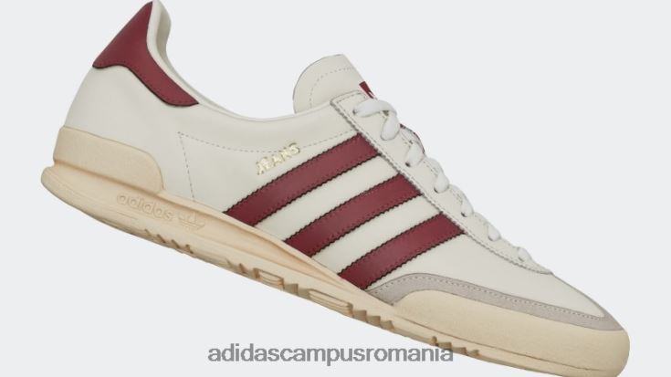 adidas campus romania pantofi de blugi albi unisex alb/nisip/visiniu J266N212803