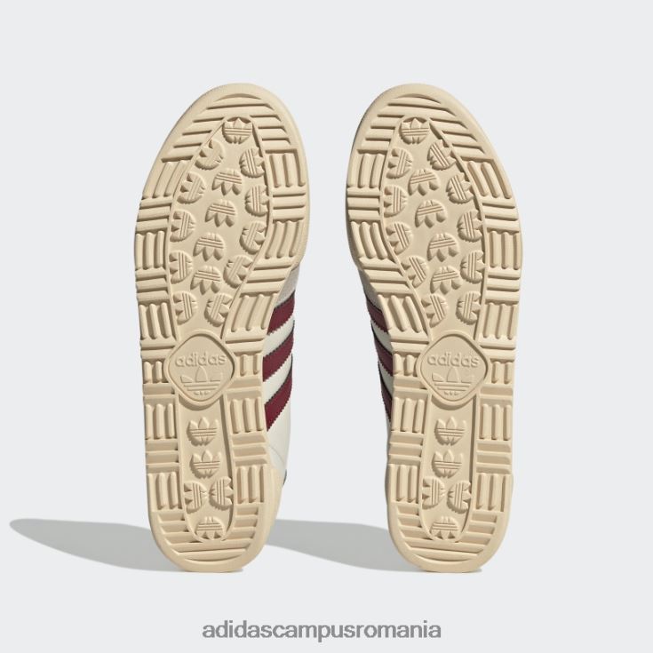 adidas campus romania pantofi de blugi albi unisex alb/nisip/visiniu J266N212803