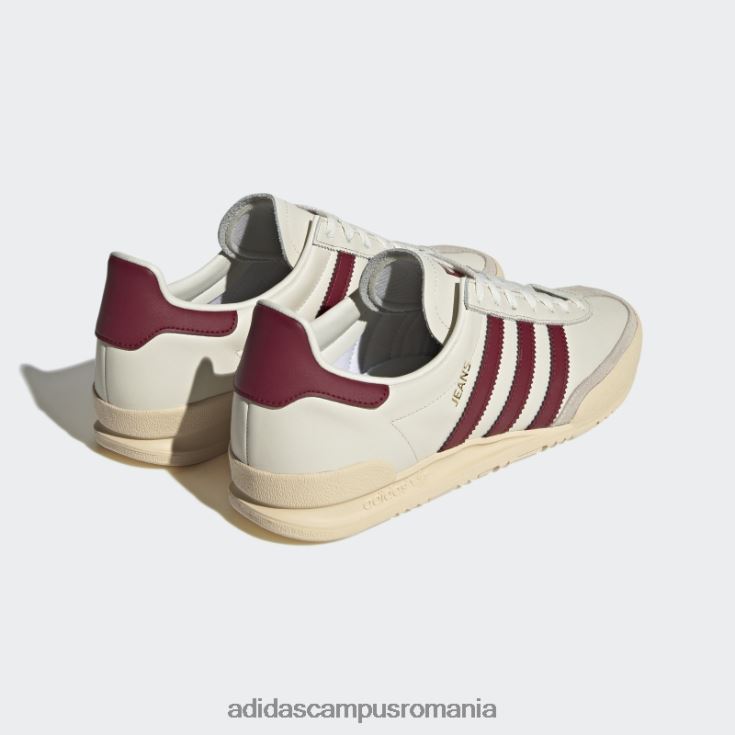adidas campus romania pantofi de blugi albi unisex alb/nisip/visiniu J266N212803