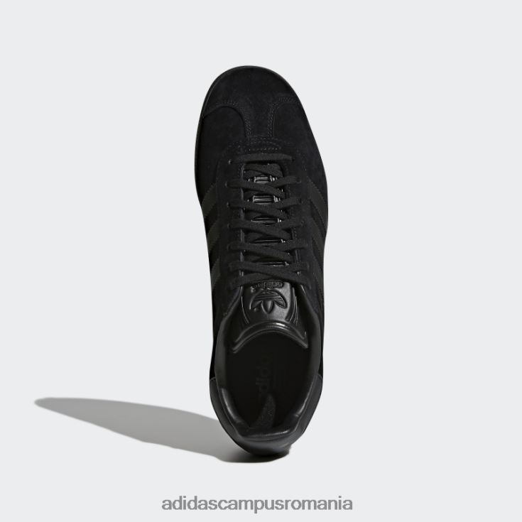 adidas campus romania pantofi gazel negri unisex negru J266N24364