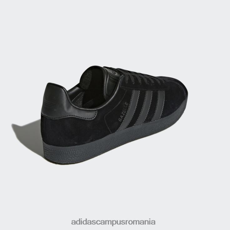 adidas campus romania pantofi gazel negri unisex negru J266N24364