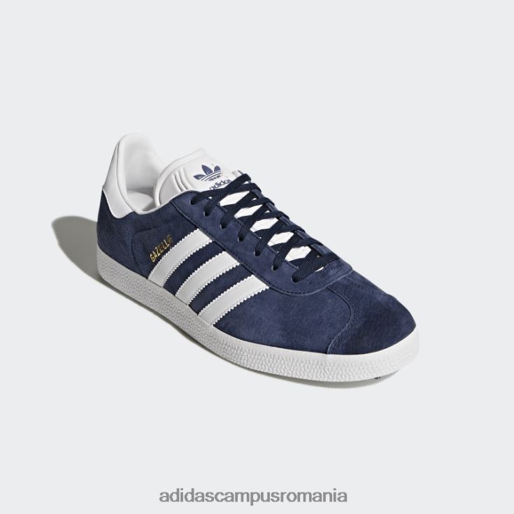 adidas campus romania pantofi gazele bleumarin unisex bleumarin/alb/auriu metalic J266N23851