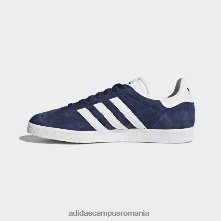 adidas campus romania pantofi gazele bleumarin unisex bleumarin/alb/auriu metalic J266N23851