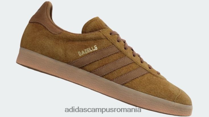 adidas campus romania pantofi gazelle de bronz adidas unisex bronz/pantone/gumă J266N212735