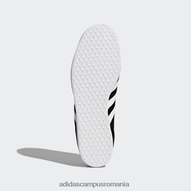 adidas campus romania pantofi gazelle gold metalic unisex negru/alb/auriu metalic J266N23881