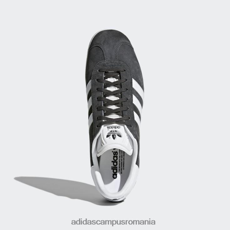 adidas campus romania pantofi gazelle gri adidas unisex gri/alb/auriu metalic J266N24707