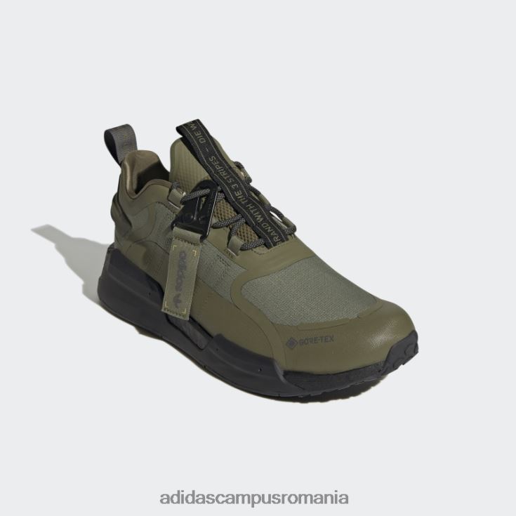 adidas campus romania pantofi gore-tex olive nmd-v3 unisex măsliniu/galben/negru J266N212857
