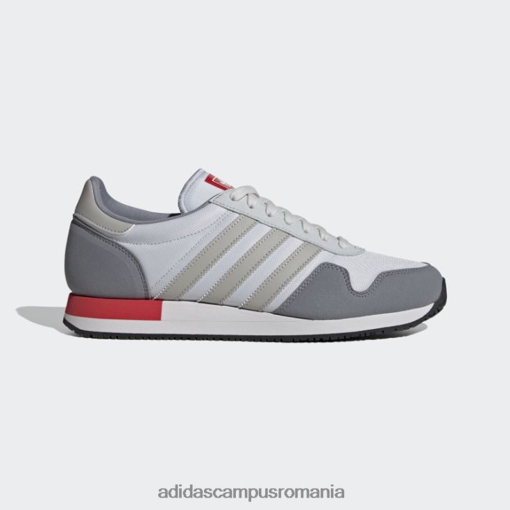 adidas campus romania pantofi gri USA 84 unisex gri/alb J266N213018