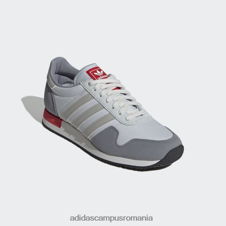 adidas campus romania pantofi gri USA 84 unisex gri/alb J266N213018