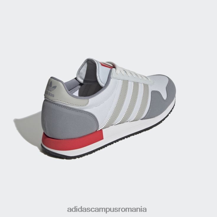 adidas campus romania pantofi gri USA 84 unisex gri/alb J266N213018