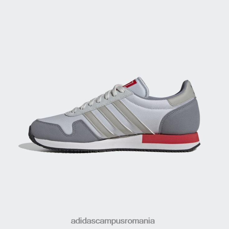 adidas campus romania pantofi gri USA 84 unisex gri/alb J266N213018