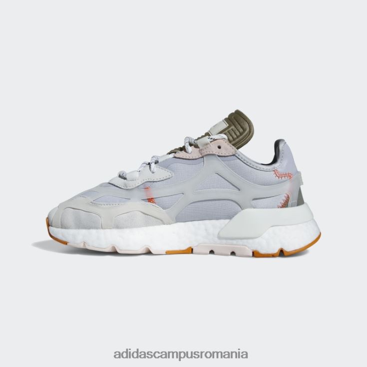 adidas campus romania pantofi gri nite jogger unisex gri/alb/portocaliu J266N2196