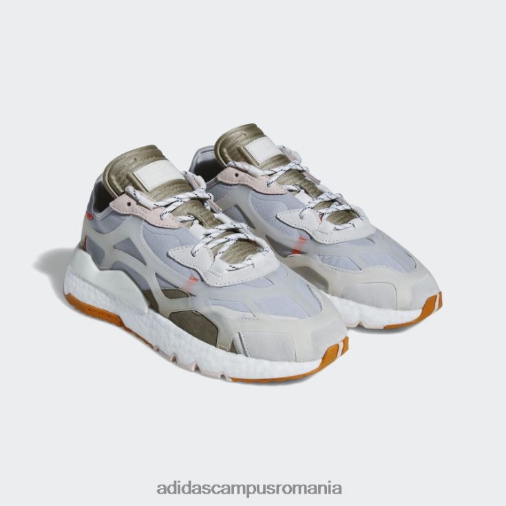 adidas campus romania pantofi gri nite jogger unisex gri/alb/portocaliu J266N2196
