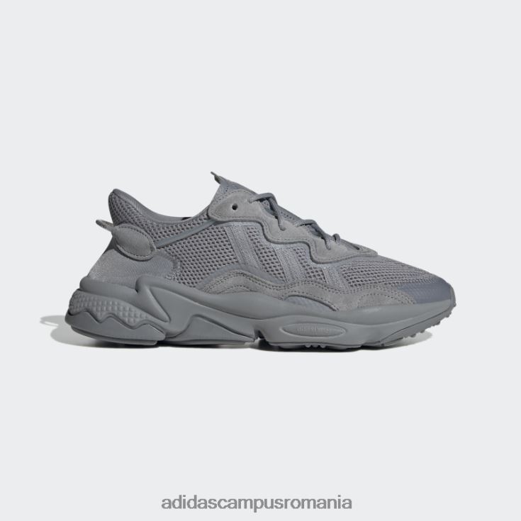 adidas campus romania pantofi gri ozweego unisex gri/negru J266N212200