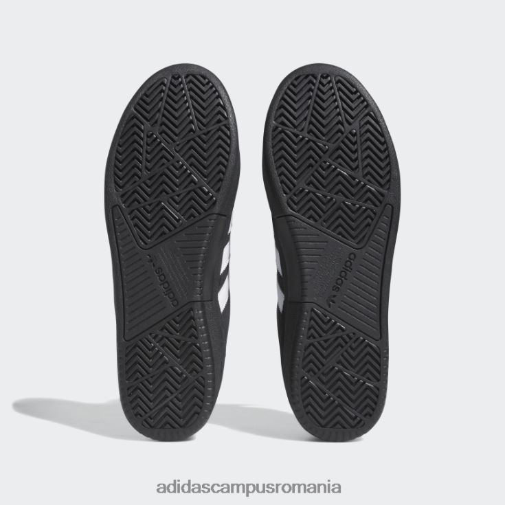 adidas campus romania pantofi joase Tyshawn aurii metalici unisex negru/alb/auriu metalic J266N212424