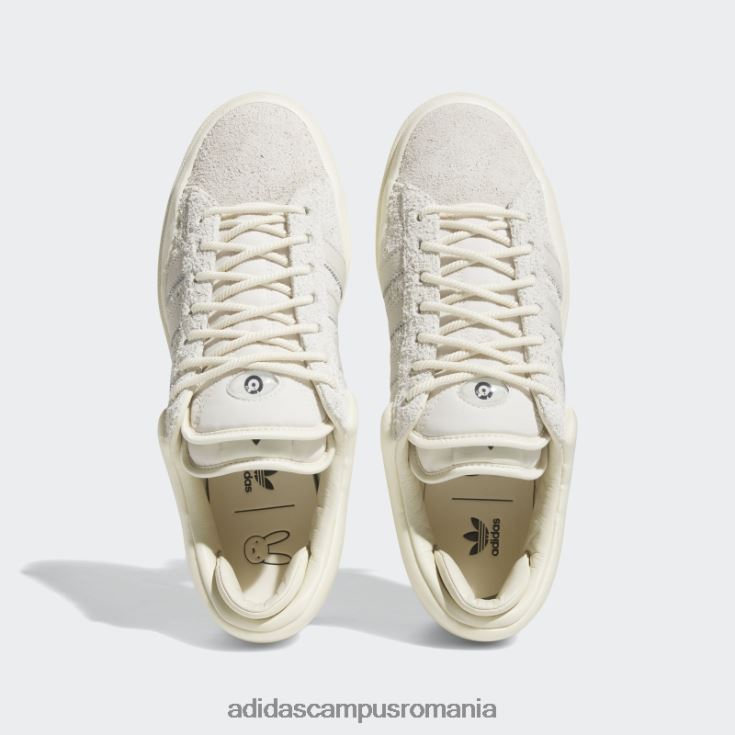 adidas campus romania pantofi lejeri albi bad bunny campus unisex alb/aluminiu J266N2287