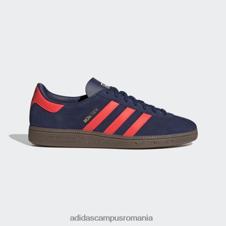 adidas campus romania pantofi munchen albastru închis adidas unisex albastru închis/roșu/gumă J266N212183